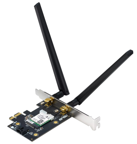 Фото ASUS PCE-AXE5400 // AXE5400 // 2402 + 574Mbps, PCI-E Adapter, 2 antenna