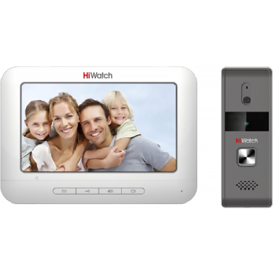 Комплект аналогового видеодомофона HIWATCH DS-D100KF