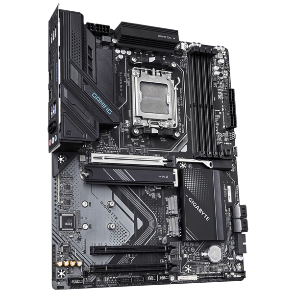 Фото GIGABYTE X870 GAMING WIFI6, AM5, X870, 4*DDR5, 4*SATA, 3*M.2, 4*USB 3.2, 4*USB 2.0, 2*Type-C, 3*PCIx16, HDMI, ATX