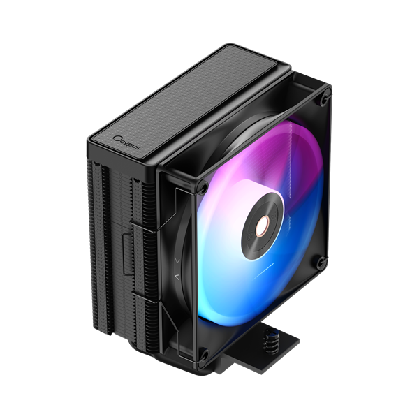 Ocypus Delta A40 BK ARGB, 120mm ARGB FAN, Top Panel, 4 HEAT PIPES, 4-PIN PWM, 500-2000 RPM, 29DBA, HYDRO BEARING, LGA115X/1200/1700/18XX, AM4/AM5