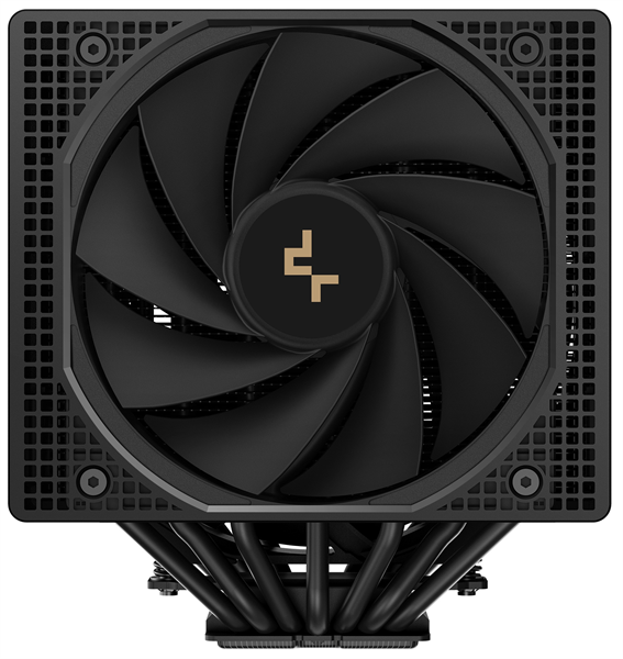 Фото DEEPCOOL ASSASSIN VC ELITE LGA20XX/1851/1700/1200/115X/AM5/AM4 (6шт/кор,TDP 300W, PWM, DUAL FAN 140mm + 120mm, DUAL Heatsink, 7 Heatpipe, Copper Base) RET (R-ASN4-BKNVNN-GJD)