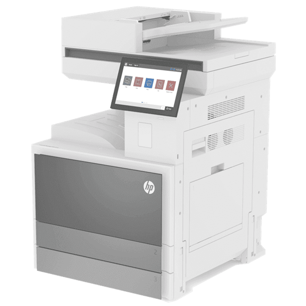 Фото HP LaserJet Managed MFP E73130dn (p/c/s, A3, 1200dpi, 30ppm, 6Gb, 500Gb HDD, 3 trays 100+520+520, ADF200, Duplex, USB/LAN, no cart in box)