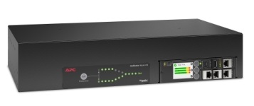 Фото APC Rack Automatic Transfer Switch, 2U, 32A, 230V, 2 IEC 309 IN, 16 C13, 2 C19 OUT, 50/60 Hz (rep. AP4424, AP7724)
