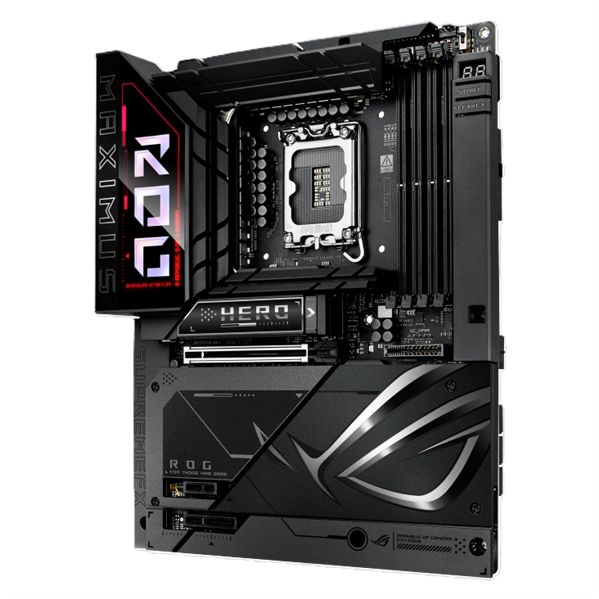 Фото ASUS ROG MAXIMUS Z890 HERO BTF, LGA1851, Z890, 4*DDR5, 4*SATA, 6*M.2, 8*USB 3.2, Type-C, 2*PCIx16, 1*PCIx1, 2*Thunderbolt™ 4, HDM, ATX; 90MB1KG0-M0EAY0