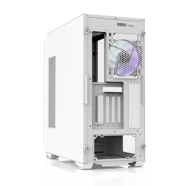 Фото ZALMAN Z10 DUO White, ATX, WHITE, WINDOW, 2x3.5", 2x2.5", 2xUSB3.0, 1xUSB 3.1 Type-C, FRONT 3x120mm Infinity Mirror ARGB, REAR 1x120mm Infinity Mirror ARGB, replaceable front panel