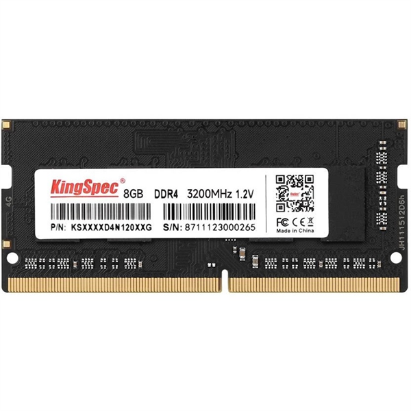 Kingspec DDR4 SO-DIMM 8GB 3200MHz CL17 1x8GB 1.2V 260-pin