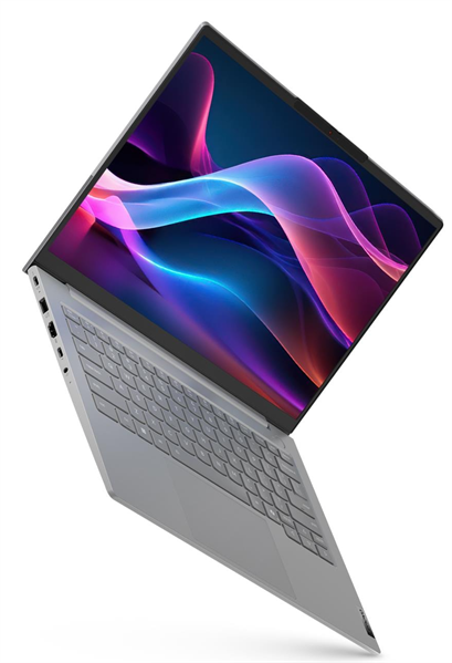 Фото Lenovo ThinkBook 14 G8 IAL 14" WUXGA (1920x1200)IPS 300N, Ultra 5 225U, 1x16GB DDR5-5600, 512GB SSDM.2, Intel Graphics, WiFi6E, BT, KbEng/Ru,FPR, TPM2, FHDCam, 45Wh, 65W USB-C, NoOS, 1Y, 1.36kg