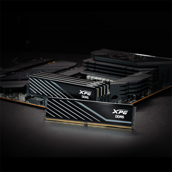 Фото ADATA LANCER BLADE DDR5 DIMM 32GB 5600MHz 2*16GB 46-45-45 1.1V BLACK DUAL TRAY