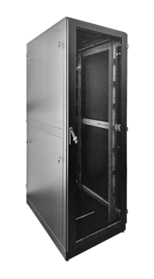ЦМО Шкаф серверный напольный 36U (600  1000) дверь перфорированная 2 шт., чёрный