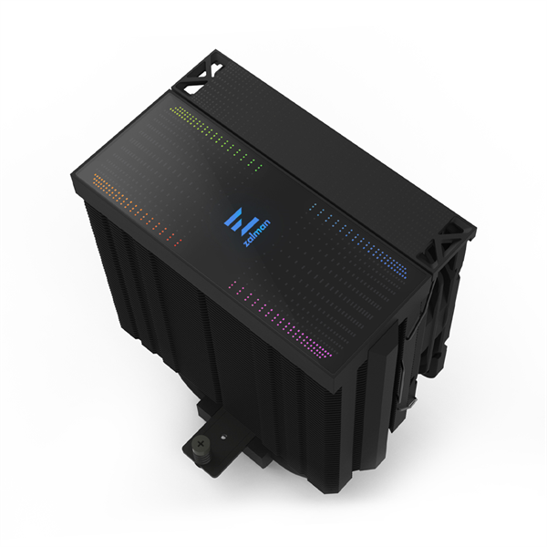 Фото ZALMAN CNPS13X BLACK, 120mm FAN, 5 HEAT PIPES, 4-PIN PWM, 600-2000 RPM, 29,7 DBA MAX, HYDRO BEARING, ARGB TOP COVER, FULL SOCKET SUPPORT
