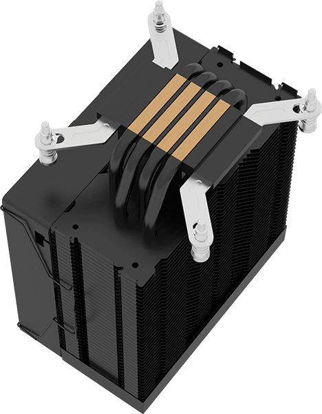 Фото Formula V Line ICE BOID 4PSD12, 120mm FAN, 4 HEAT PIPES, 4-PIN PWM, 400-2200 RPM, 34.34DBA, HYDRO BEARING, LGA2066/2011/1700/1851/1200/115x, AM5/AM4/AM3