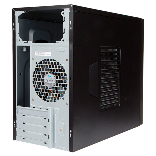 Фото Mini Tower InWin EMR065 Black __________ U3.0*2+U2.0*2 A(HD) +intrusion switch mATX (без блока питания)