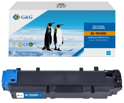 Тонер-картридж G&G GG-TK5405C TK-5405 C голубой (10000стр.) для Kyocera TASKalfa MA3500ci