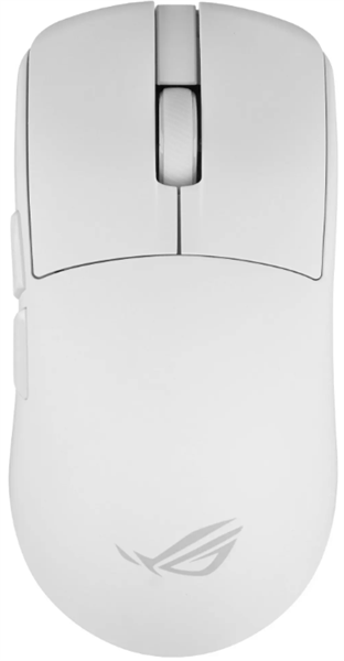 ASUS ROG ROG HARPE II ACE, 48g, Wired, 2.4GHz RF, Bluetooth 5.1, 442K DPI sensor, 5 Programmable Buttons, White