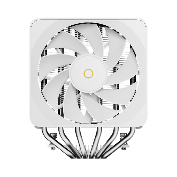 Ocypus Delta A62 EX WH Digital, 2x120mm ARGB FAN, Top Display Panel, 6 HEAT PIPES, 4-PIN PWM, 600-1800 RPM, 31DBA, HYDRO BEARING, LGA115X/1200/1700/18XX, AM4/AM5
