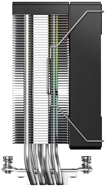 Фото ID-COOLING SE-214-XT V2 LGA1851/1700/1200/115X/AM5/AM4 (16шт/кор, TDP 200W, PWM, 4 тепл.трубки прямого контакта, FAN 120mm, Random Spectrum Lighting) RET