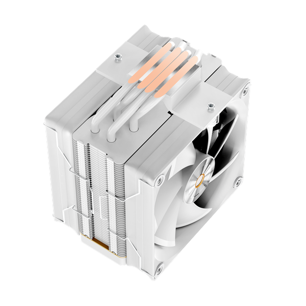 Фото Ocypus Iota A40 WH Dual Fan, 2x120mm FAN, Display Panel, 4 HEAT PIPES, 4-PIN PWM, 500-2000 RPM, 29DBA, FDB, LGA115X/1200/1700/18XX, AM4/AM5