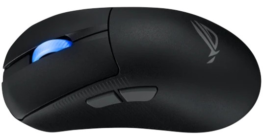 Фото ASUS ROG KERIS II WIRELESS ACE, 54g, 2.4GHz RF, Bluetooth, 42K DPI Sensor, 5 Programmable Buttons, Black