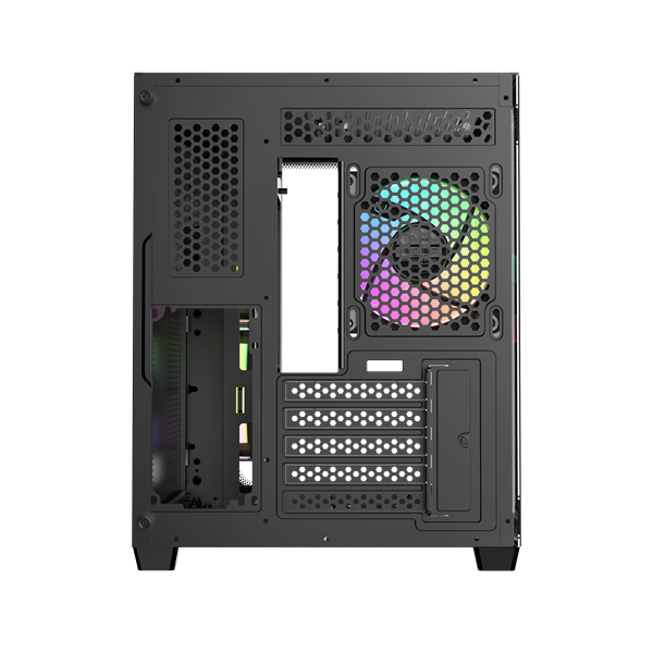 Фото Ocypus Iota C50 BK Curve ARGB Digital, MATX, Type-C*1, USB3.0*2, REAR 1x120mm ARGB, MB SIDE 2x120mm ARGB