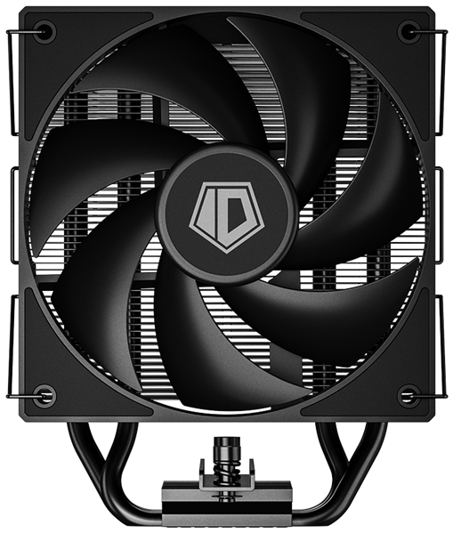 Фото ID-COOLING FROZN A410 TD LGA1851/1700/1200/115X/AM5/AM4 (10шт/кор, TDP 220W, PWM, 4 тепл.трубки прямого контакта, FAN 120mm, черный) RET