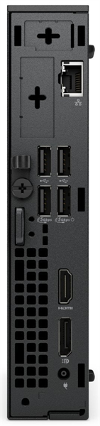 Фото Dell Pro Micro MFF Core i3-14100T, 8GB, 512GB SSD, Intel UHD Graphics 770, WLAN + BT, KB ENG, Mouse, Linux Ubuntu,2YW