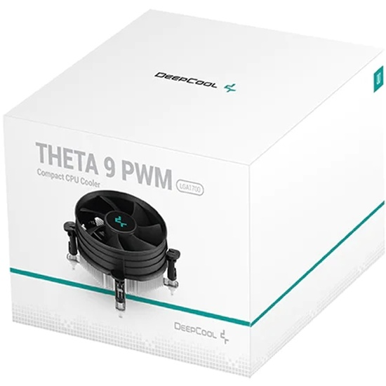 Фото DEEPCOOL THETA 9 PWM 1700 LGA1700 низкопрофильный 58mm (45шт/кор, TDP 65W, PWM, Fan 92mm) Color BOX (DP-ICAP-T9P-17)