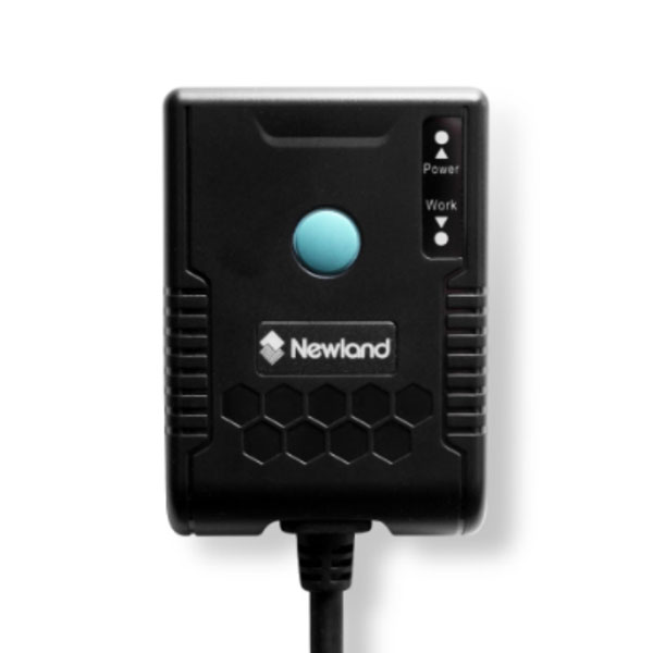 Фото Newland FM415 2D CMOS Fixed Mounted Reader with 2 mtr. USB extension cable. Red LED Aimer, white light and IR sensor.