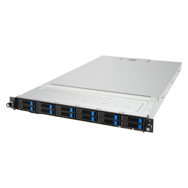 Фото ASUS RS700-E11-RS12U /10G 1U,2xLGA4677, 32xDDR5 ECC RDIMM(max 4800Mhz),12 SFF NVMe/SATA/SAS, 2xM.2 slot 2280,2x10GbE-T, 3xPCI-E16/E8(g5)/OCP3, IPMI,rPS 2x1,6kW (80+ Tit.)