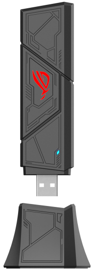 ASUS ROG USB-BE92// BE92 // 567 + 1201 Mbps USB 3.0 Adapter + 2 antenna