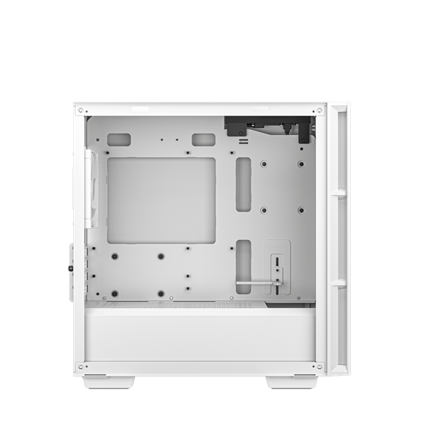 Фото Deepcool CH360 WH без БП, боковое окно (закаленное стекло), 2x140мм ARGB LED вентилятор спереди и 1x120мм ARGB LED вентилятор сзади, белый, mATX (R-CH360-WHAPE3-G-1)