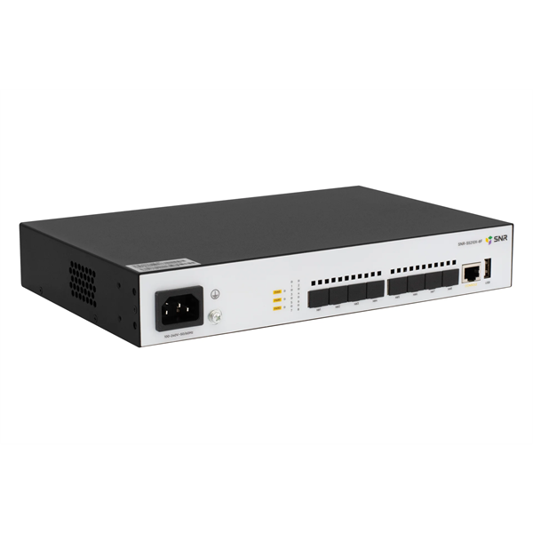 Фото SNR Управляемый коммутатор уровня 2+, 8 x 1/10GE SFP+. Питание: 220V AC