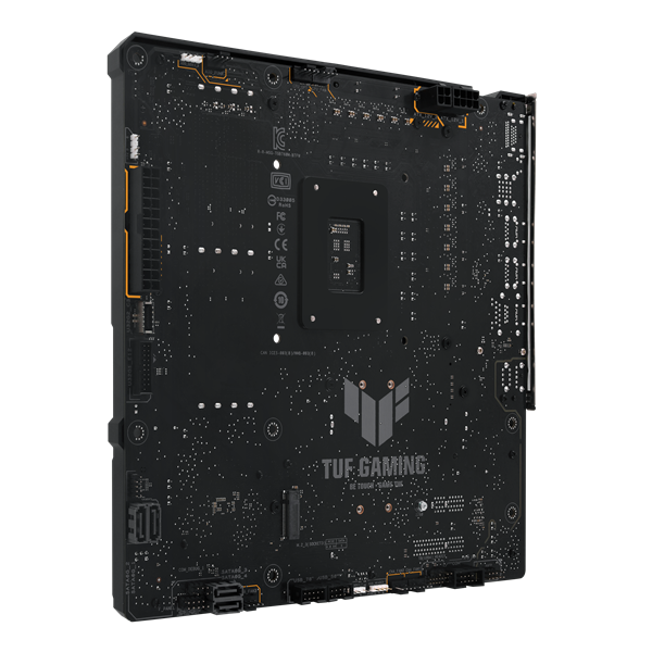 Фото ASUS TUF GAMING B760M-BTF WIFI, LGA1700, B760, 4*DDR5, 4*SATA, 3*M.2, 5*USB 3.2, 4*USB 2.0, Type-C, 2*PCIx16, 1*PCIx1, DP+HDMI, mATX; 90MB1G50-M0EAY0