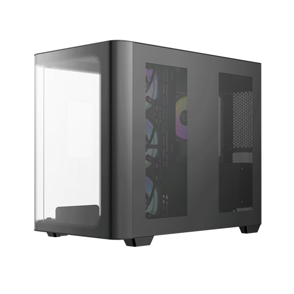 Фото Ocypus Iota C70 BK Curve ARGB Digital, ATX, Type-C*1, USB3.0*2, REAR 1x120mm ARGB, MB SIDE 3x120mm ARGB