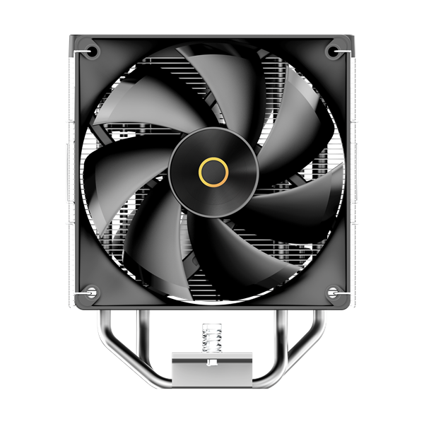Ocypus Delta A40 Elite BK Dual Fan, 2x120mm FAN, Top Panel, 4 HEAT PIPES, 4-PIN PWM, 500-2000 RPM, 29DBA, HYDRO BEARING, LGA115X/1200/1700/18XX, AM4/AM5