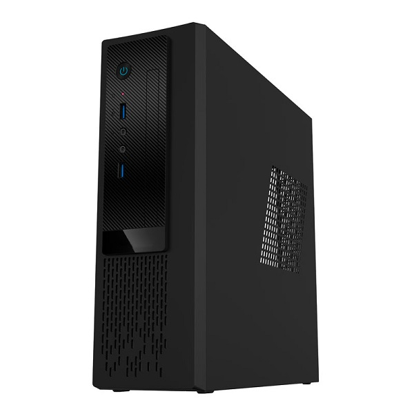 Фото Slim Case Powerman PS201A-BK PM-300TFX U3.0*2+A(HD)+FAN Mini-ITX