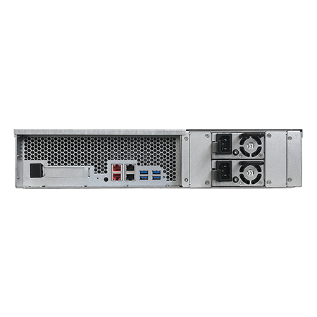 Фото ASUSTOR AS6512RD 12Bay/Intel Atom C3538, 2.1GHz/8GB DDR4/noHDD,LFF(HDD,SSD),/2x1GbE(LAN)/4xUSB3.2