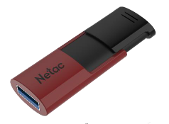 Фото Netac U182 Red 32GB USB3.2 Flash Drive, retractable (replaced NT03U182N-032G-30RE)