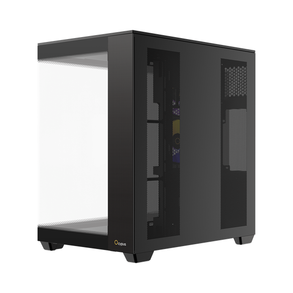 Фото Ocypus Delta C74 BK ARGB, ATX, Type-C*1, USB3.0*2, REAR 2x120mm ARGB