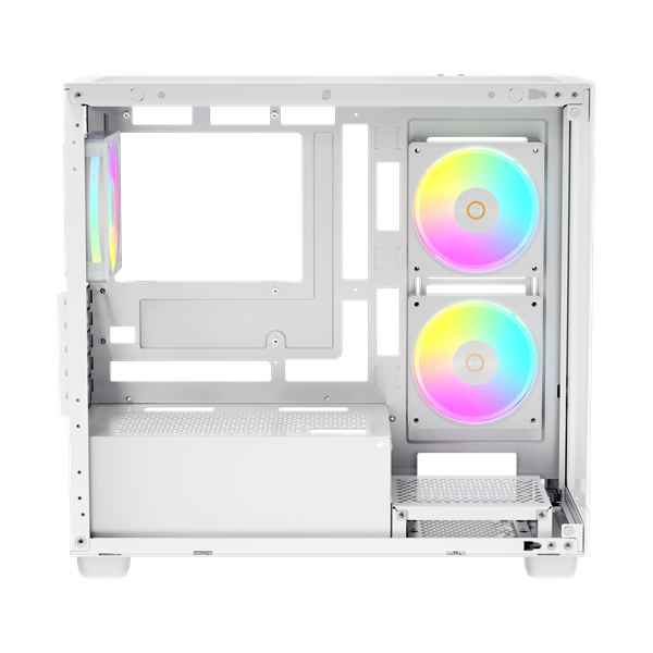 Фото Ocypus Gamma C52 WH ARGB, MATX, USB3.0*1+USB2.0*2, SIDE 2x120mm ARGB, REAR 1x120mm ARGB