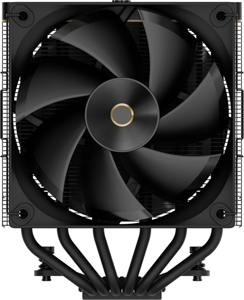 Фото Ocypus Iota A62 BK, 2x120mm FAN, Display Panel, 6 HEAT PIPES, 4-PIN PWM, 500-2000 RPM, 29DBA, FDB, LGA115X/1200/1700/18XX, AM4/AM5