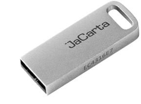 USB-токен JaCarta PKI в металлическом корпусе. Сертификат ФСТЭК России.