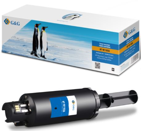 G&G GG-W1103A черный (2500стр.) для HP Neverstop Laser 1000/1200