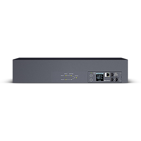 Фото CyberPower ATS PDU32SWHVCEE18ATNET (PDU44302) Switched, 2U type, 32Amp,SNMP, plug IEC 309 32A, (16) IEC 320 C13 (2) IEC 320 C19