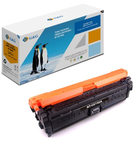 Картридж G&G GG-CE740A черный (7000стр.) для HP LJ CP5220/CP5221/CP5223/CP5225