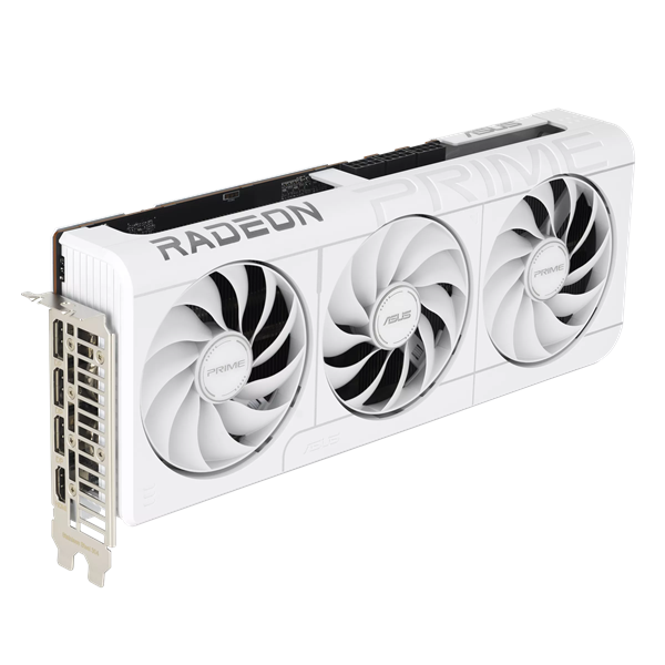 Фото ASUS PRIME-RX9070XT-O16G-WHITE//RX9070XT HDMI DP*3 16G D6; 90YV0L75-M0NA00