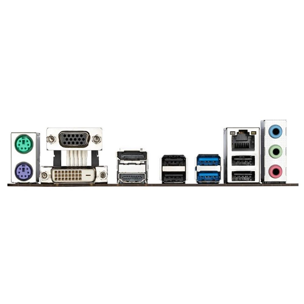 Фото GIGABYTE H610M S2H V3 DDR4, LGA1700, H610, 2*DDR4, 4*SATA, 1*M.2, 2*USB 3.2, 4*USB 2.0, 1*PCIx16, 1*PCIx1, D-Sub+HDMI+2*DP, mATX
