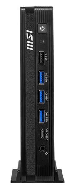 MSI Pro DP10 A14MG Mini Core i5-14400 (2.5GHz), 16Gb(8*2) DDR5 SO-DIMM, 512GB SSD M.2, Intel Graphics, noDVD, WiFi, BT, 120W, noOS, 1y war-ty, Black