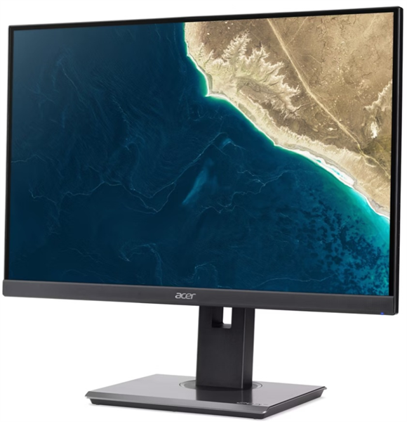 Фото 24'' ACER Vero B247WE5bmiprx , IPS, 1920x1200, 4 (GTG)ms, 350cd, 100Hz, 1xVGA + 1xHDMI(1.4) + 1xDP(1.2) + SPK + Audio In/Out, Speakers 2Wx2, sync: FreeSync, hadj 165, Vesa:100x100