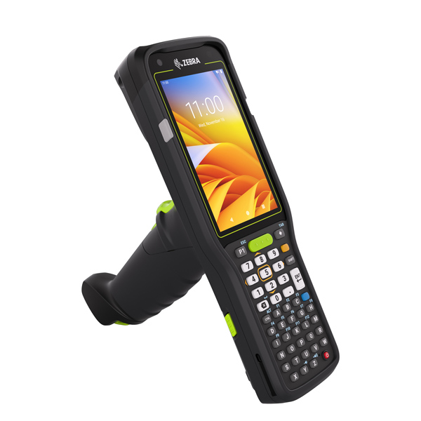 Фото Zebra MC34: LAN, WiFi 6E, Gun, BT, NFC, 4.0", Vibrator, Android AOSP, SE55, 4FB RAM/64GB UFSm 38 Key, 7000mAh, China Only