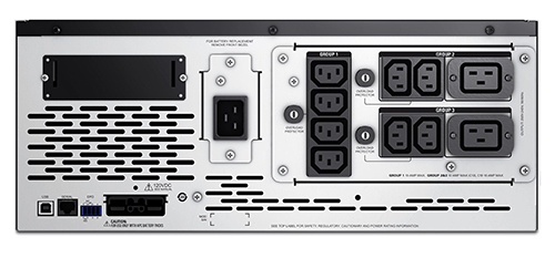 Фото APC Smart-UPS X 3000VA/2700W, RM 4U/Tower, Ext. Runtime, Line-Interactive, LCD, Out: 220-240V 8xC13 (3-gr. switched) 3xC19, SmartSlot, USB, COM, EPO, HS User Replaceable Bat, Black, 1 year warranty